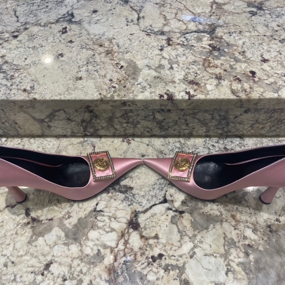 Versace Pink Pumps - Picture 8 of 13
